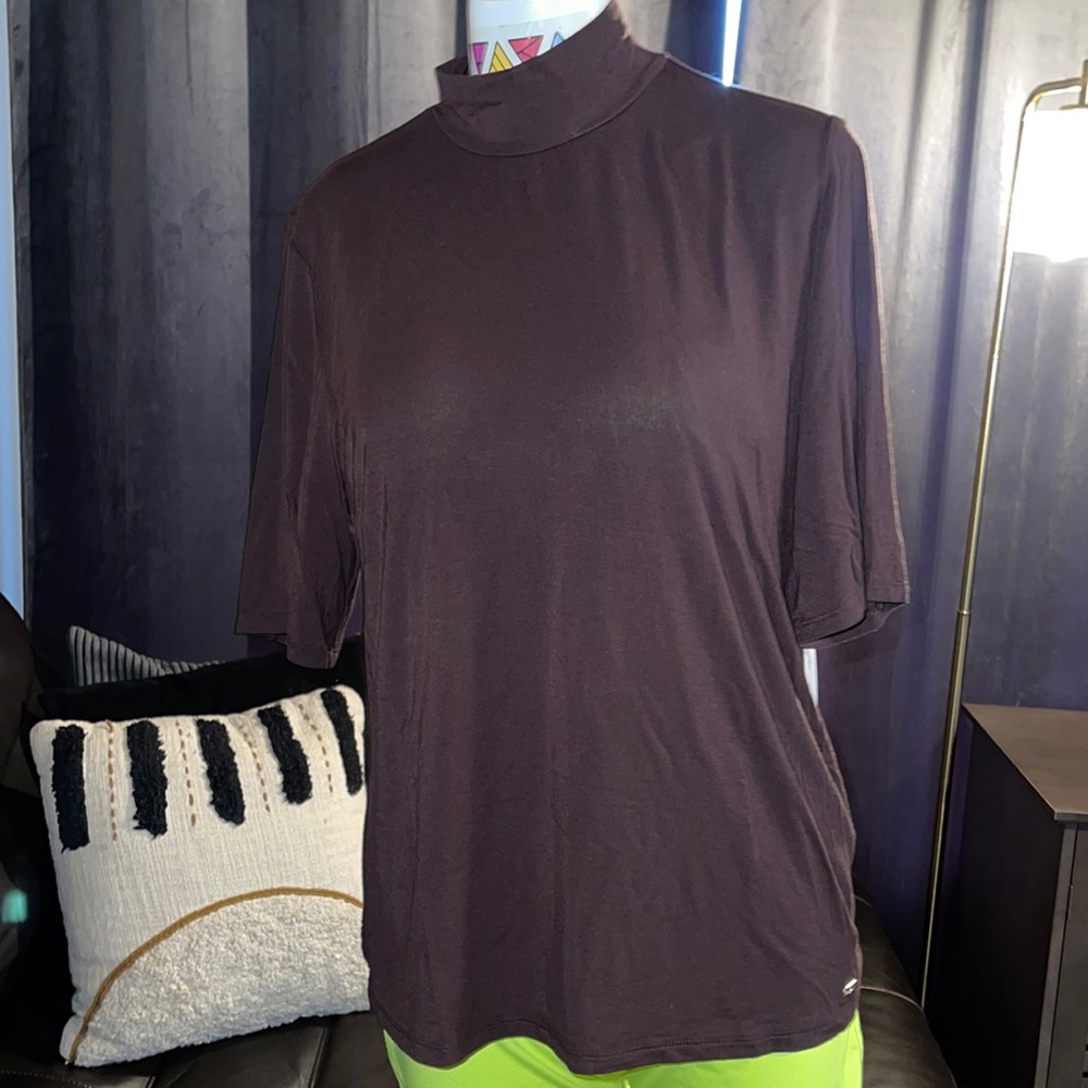 Calvin Klein Liquid Mock neck